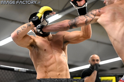 2023-11-18 Milano in the Cage 11 01340 IMMAF - Federico Pintus-Fabio Gsell